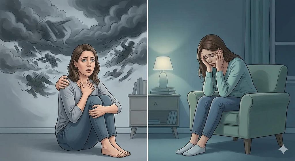 PTSD vs Depression Comparison