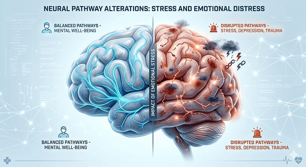 Brain trauma and depression
