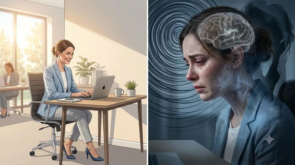 Hidden Symptom of High-Functioning Depression vs Clinical Depression