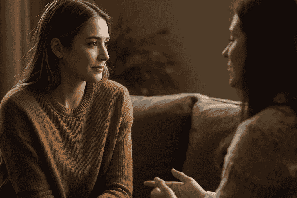 Seeking emotional support after a high-functioning depression test