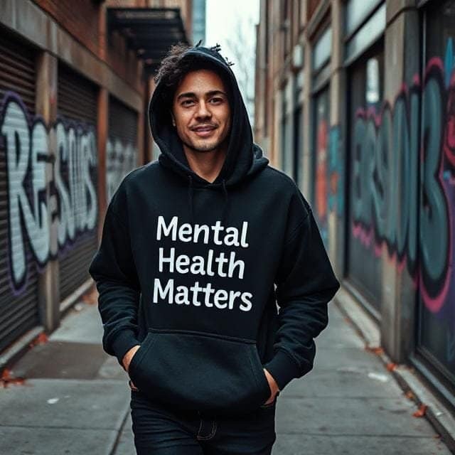 Mental Health Matters Hoodie – Product Specifications